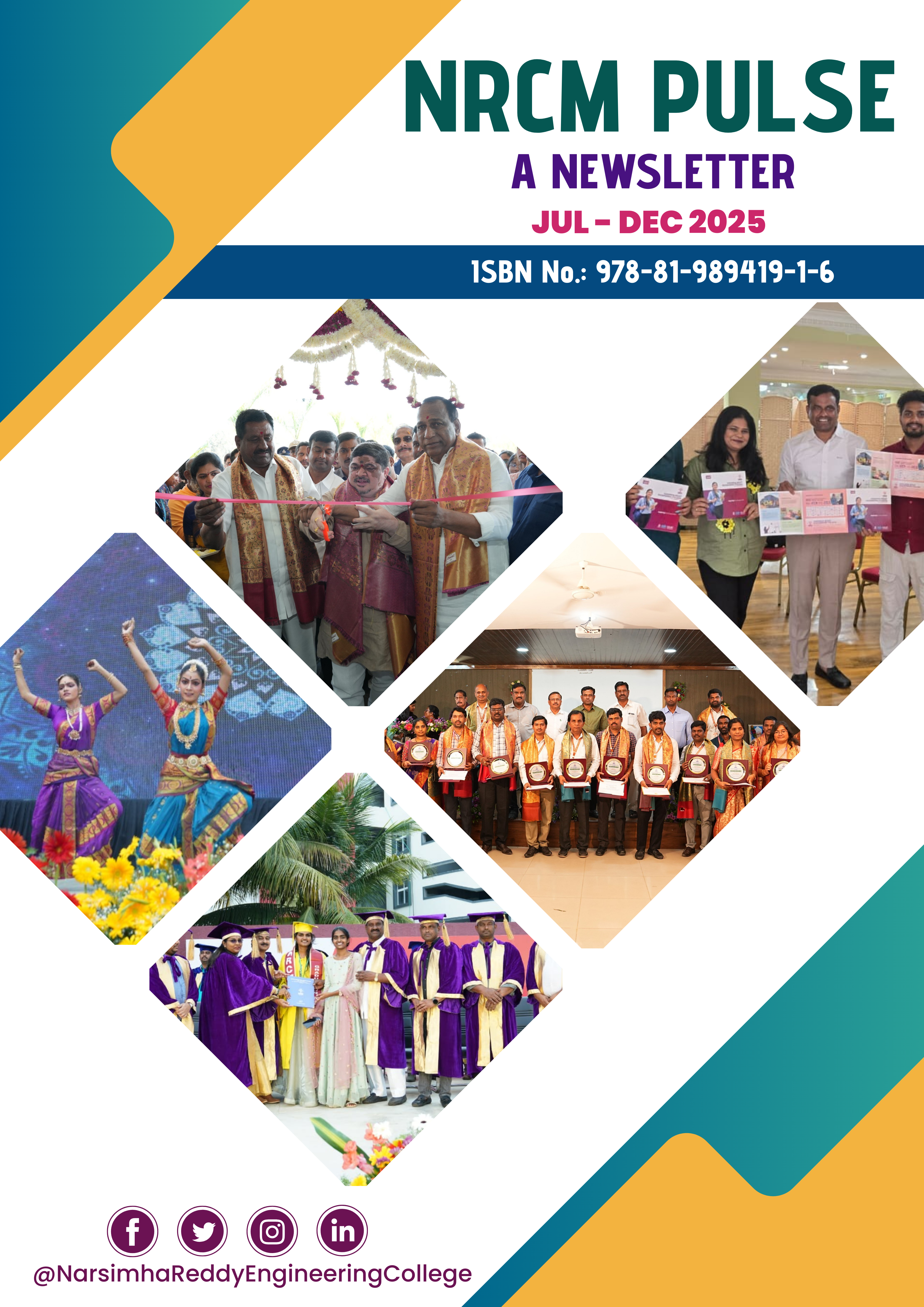 Cover of January-June 2024 newsletter